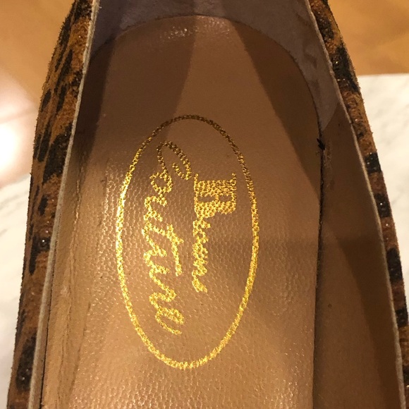 Browns couture leopard print all leather heels - Picture 5 of 8